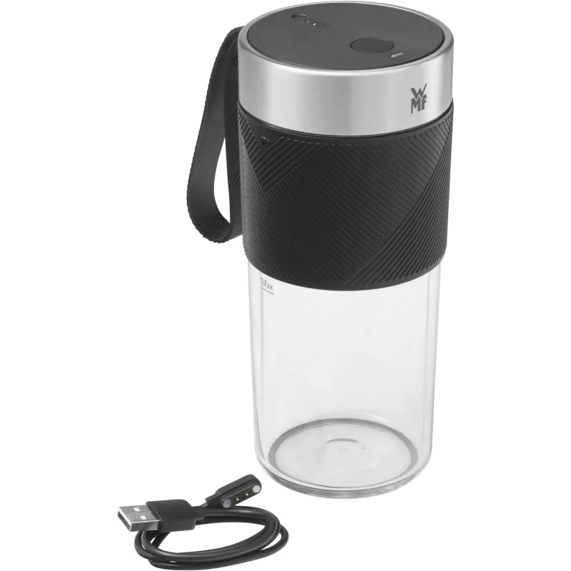 WMF KITCHENminis 0416700011 0,3 L Standmixer 50 W Schwarz, Edelstahl, Transparent