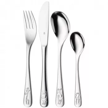 WMF 1280026040 Besteckset 4 Stück Edelstahl