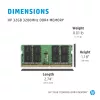 HP DDR4 - Modul - 32 GB - SO DIMM 260-PIN - 3200 MHz / PC4-25600
