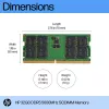 HP 32GB DDR5 5600 SODIMM Speicher, 32 GB, DDR5, 5600 MHz, 262-Pin SO-DIMM