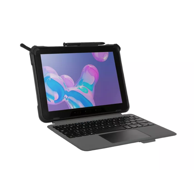 Samsung GP-JKT636TGBBW Tastatur für Mobilgeräte QWERTY US-Englisch Schwarz