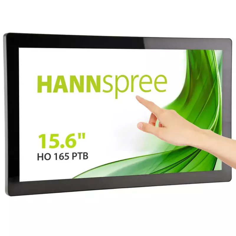 Hannspree Open Frame HO165PTB Signage Display 39,6 cm (15,6 Zoll) LED 250 cd/m² Full HD Schwarz Touchscreen 24/7