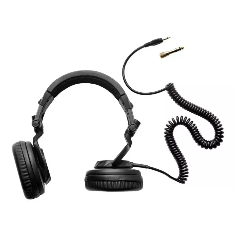 Hercules HDP DJ45 Kopfhörer Kabelgebunden Kopfband Musik Schwarz