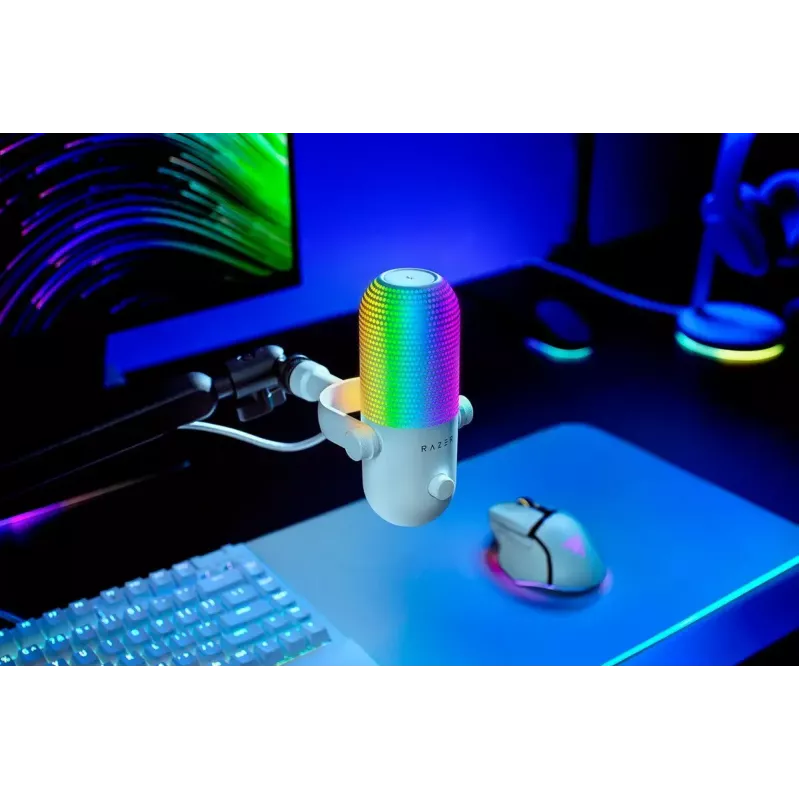PC-Mikrofon Razer Seiren V3 Chroma White