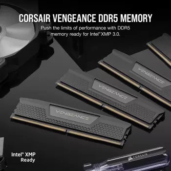 CORSAIR Memory 32GB (2x16GB) DDR5 DRAM 6400MT/s CL36 Memory Kit Vengeance – Schwarz