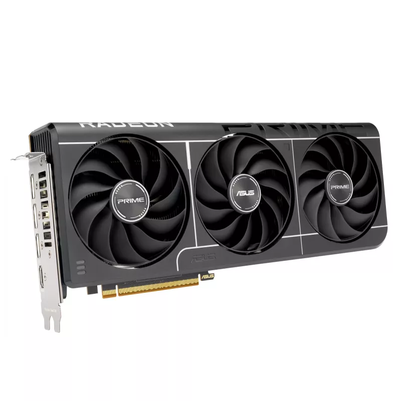 Grafikkarte ASUS Radeon RX 9070 16 GB GDDR6 PCIe 5.0 256-Bit, 3-Lüfter-Kühlung, PCI Express 5.0