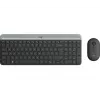 Logitech MK470 Kabellose Tastatur+Maus, Graphit, Maus inklusive, QWERTY US, USB