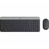 Logitech MK470 Kabellose Tastatur+Maus, Graphit, Maus inklusive, QWERTY US, USB