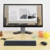Logitech MK470 Kabellose Tastatur+Maus, Graphit, Maus inklusive, QWERTY US, USB