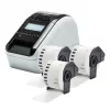 Brother QL-820NWBCVM Etikettendrucker Thermotransferdruck Farbe 300 x 600 DPI 176 mm/s Kabelgebunden & Kabellos Ethernet/LAN DK Wi-Fi Bluetooth