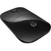 HP Z3700 Black Wireless Mouse, Ambidextrous, Optical, RF Wireless, 1200 DPI, Black