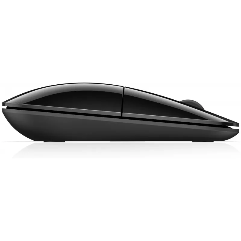 HP Z3700 Black Wireless Mouse, Ambidextrous, Optical, RF Wireless, 1200 DPI, Black