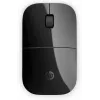 HP Z3700 Black Wireless Mouse, Ambidextrous, Optical, RF Wireless, 1200 DPI, Black