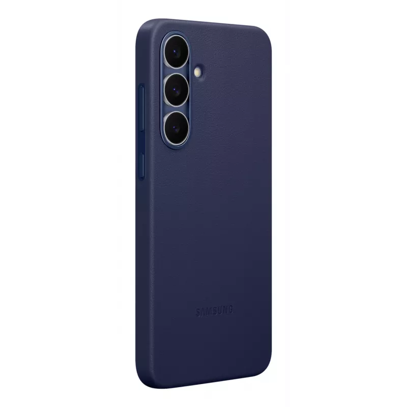 Samsung Kindsuit Kunstleder-Hülle für Galaxy S25 FE, Cover, Samsung, Galaxy S25 FE, 17 cm (6,7 Zoll), Navy