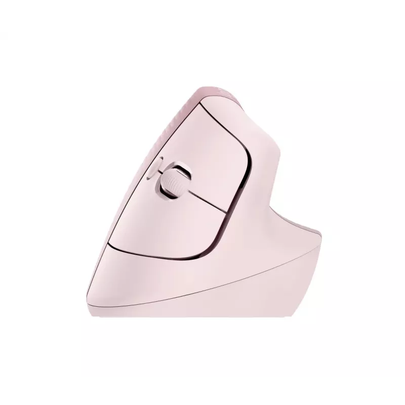 LOGITECH Lift Rechtshänder Maus Wireless Rose / Dark Rose