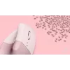 LOGITECH Lift Rechtshänder Maus Wireless Rose / Dark Rose