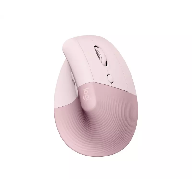 LOGITECH Lift Rechtshänder Maus Wireless Rose / Dark Rose