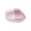 LOGITECH Lift Rechtshänder Maus Wireless Rose / Dark Rose