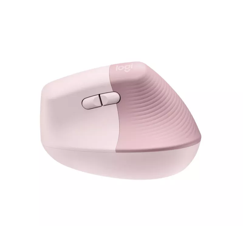LOGITECH Lift Rechtshänder Maus Wireless Rose / Dark Rose