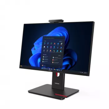 All-in-One PC Lenovo ThinkCentre M70a Gen 6 — Intel Core Ultra 5 235T, 23,8 Zoll FHD IPS, 16 GB DDR5, 512 GB SSD, Windows 11 Pro, Wi‑Fi 6E, Schwarz