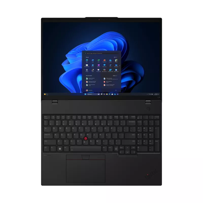 Lenovo ThinkPad L16 Gen 2 (AMD) AMD Ryzen™ 5 PRO PRO 215 Laptop 40,6 cm (16 Zoll) WUXGA 32 GB DDR5-SDRAM 512 GB SSD Wi-Fi 7 (802.11be) Windows 11 Pro German Schwarz