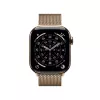 APPLE Watch Series 11 GPS + Cellular 42mm Gold Titanium Gehäuse mit Gold Milanese Loop