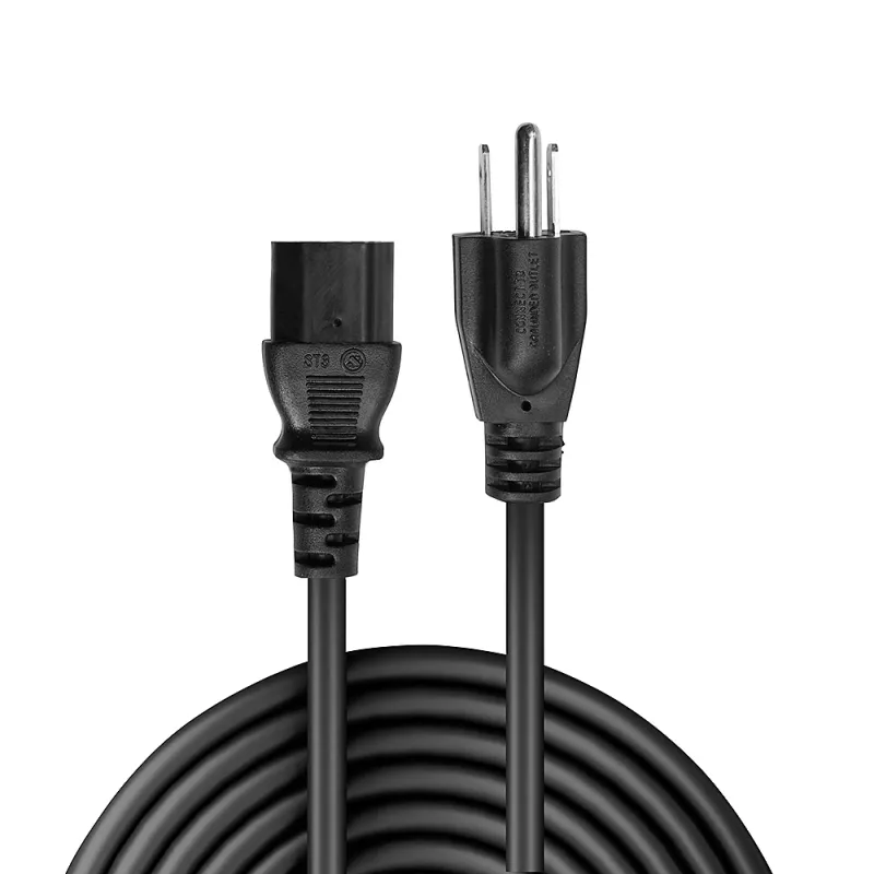 Lindy 2m US 3 Pin auf C13 Netzkabel, 2 m, C13-Kupplung