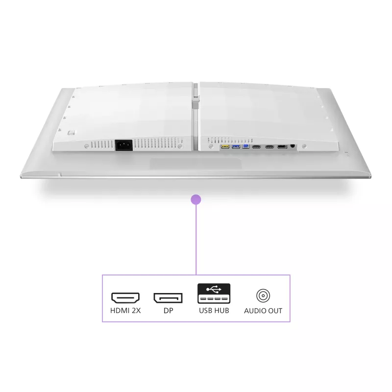 Philips Evnia 8000 27M2N8500/00 Computermonitor 67,3 cm (26,5 Zoll) 2560 x 1440 Pixel QHD QD-OLED Weiß