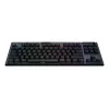 LOGITECH G915 X Lightspeed TKL Kabellose Gaming-Tastatur - Schwarz Azerty Français Taktil