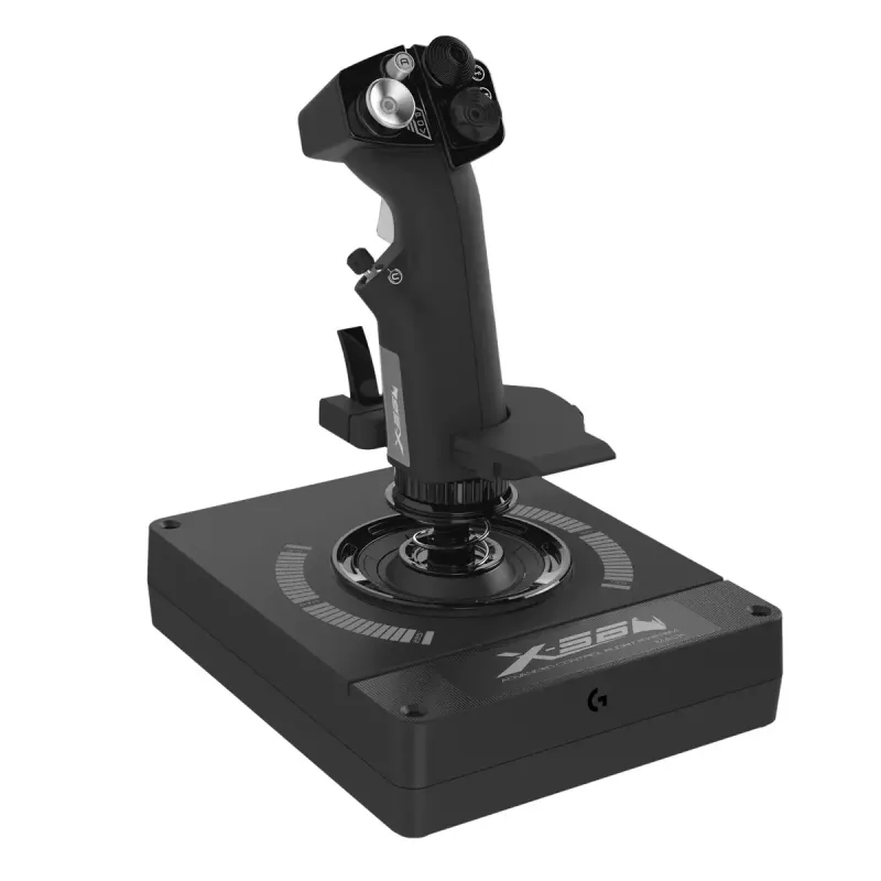 Flight-Simulator-Controller Logitech G G X56 HOTAS RGB Throttle and Stick