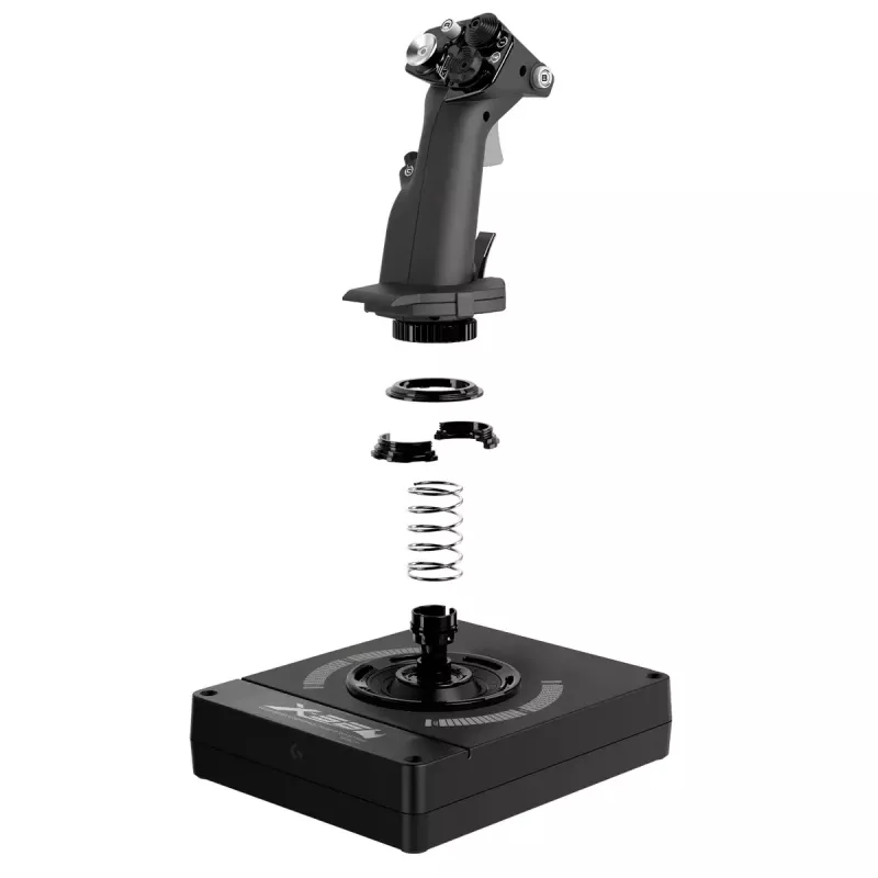 Flight-Simulator-Controller Logitech G G X56 HOTAS RGB Throttle and Stick