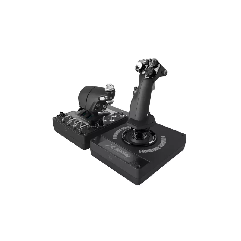 Flight-Simulator-Controller Logitech G G X56 HOTAS RGB Throttle and Stick
