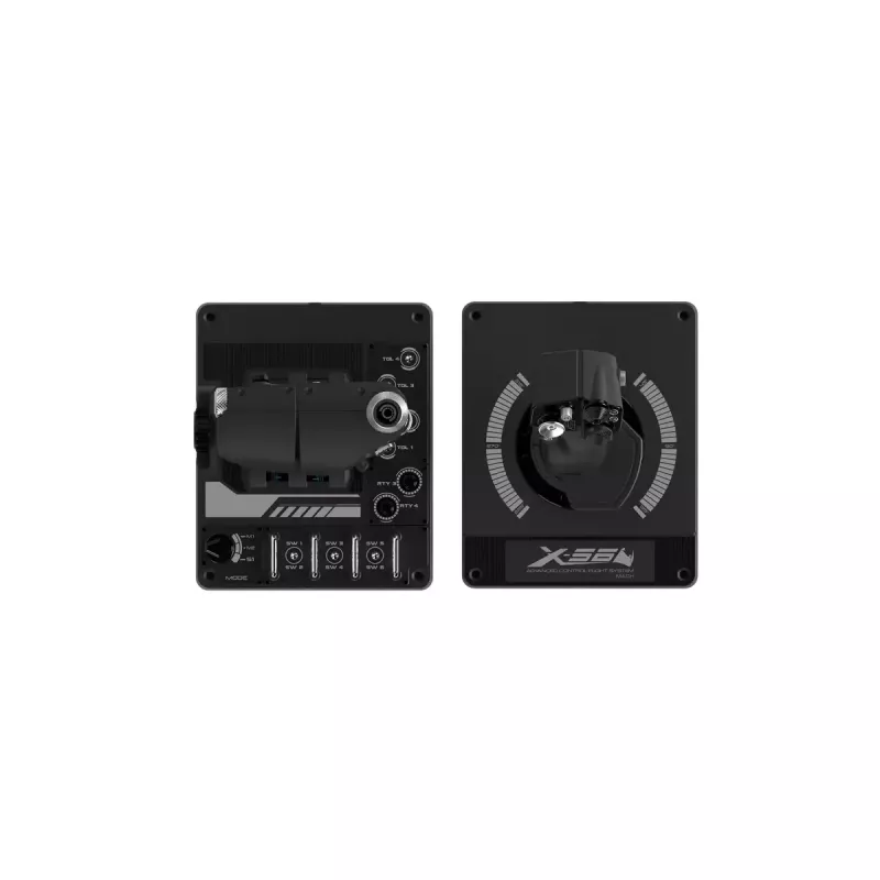 Flight-Simulator-Controller Logitech G G X56 HOTAS RGB Throttle and Stick