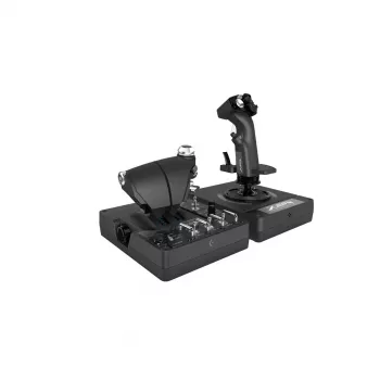 Flight-Simulator-Controller Logitech G G X56 HOTAS RGB Throttle and Stick