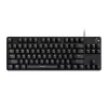 LOGITECH G413 Gaming-Tastatur - Schwarz - US International Qwerty Taktil