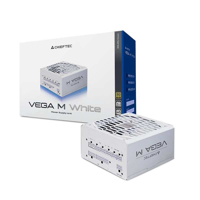 Chieftec Vega PPG-1000-CW Netzteil 1000 W 24-pin ATX ATX Weiß