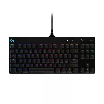 LOGITECH G Pro Mechanische Gaming-Tastatur Schwarz Qwerty US/Int'l