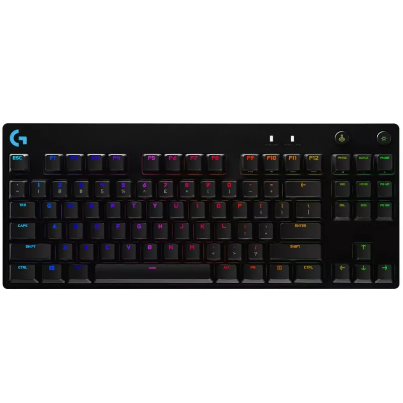 LOGITECH G Pro Mechanische Gaming-Tastatur Schwarz Qwerty US/Int'l