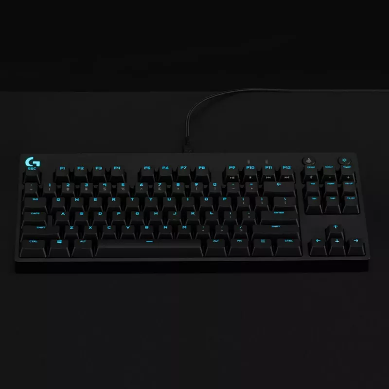 LOGITECH G Pro Mechanische Gaming-Tastatur Schwarz Qwerty US/Int'l