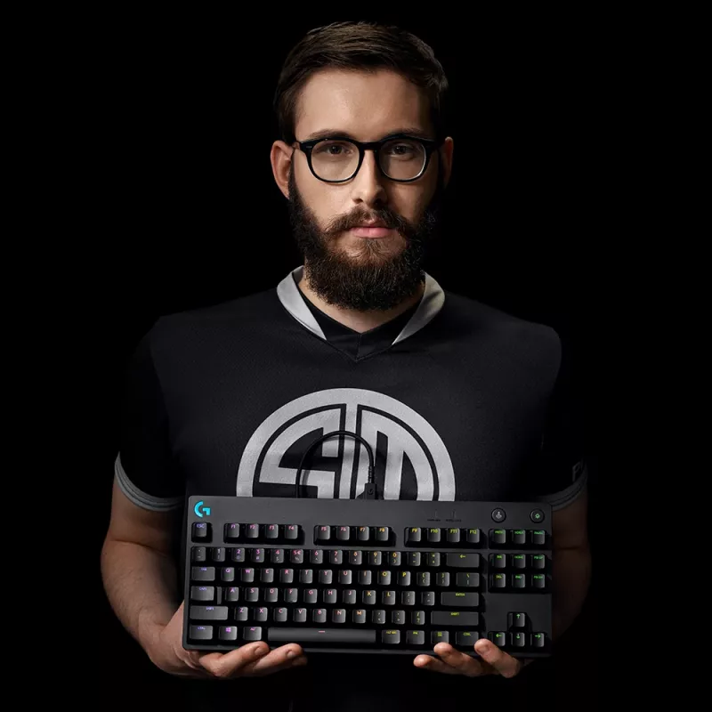 LOGITECH G Pro Mechanische Gaming-Tastatur Schwarz Qwerty US/Int'l