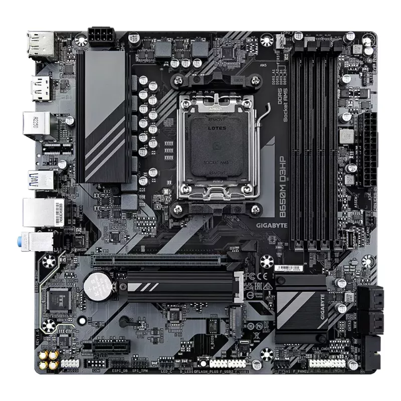 Motherboard GIGABYTE B650M D3HP, AMD AM5, Micro ATX