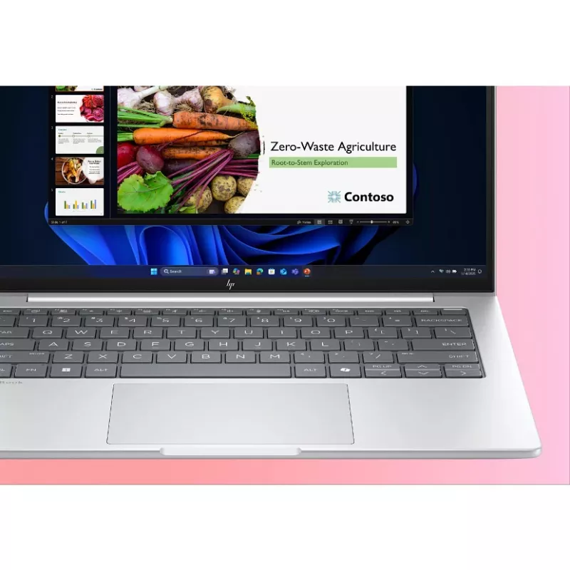 HP EliteBook 8 G1a AMD Ryzen™ AI 5 230 Laptop 35,6 cm (14 Zoll) WUXGA 16 GB DDR5-SDRAM Wi-Fi 7 (802.11be) Windows 11 Pro AI PC Silber