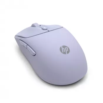 HP 400 Leise Lila kabellose Maus, beidhändig, RF Wireless + Bluetooth, 6000 DPI, Lila