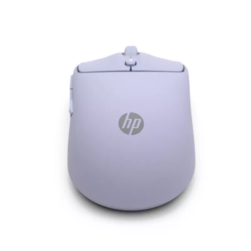 HP 400 Leise Lila kabellose Maus, beidhändig, RF Wireless + Bluetooth, 6000 DPI, Lila