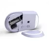 HP 400 Leise Lila kabellose Maus, beidhändig, RF Wireless + Bluetooth, 6000 DPI, Lila