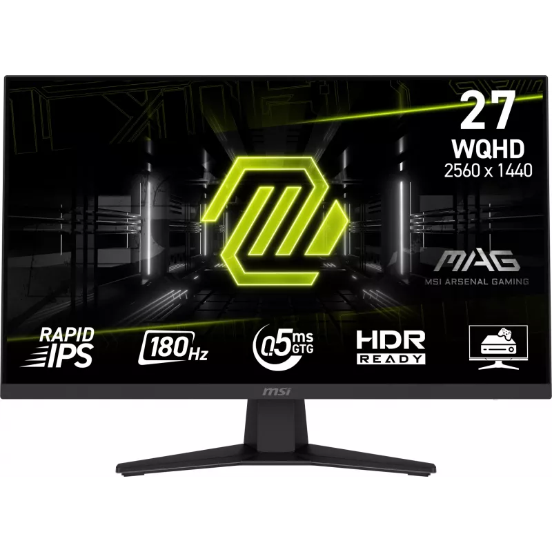 MSI MAG 274QF Computer Monitor 68,6 cm (27 Zoll) 2560 x 1440 Pixel Wide Quad HD LCD Schwarz