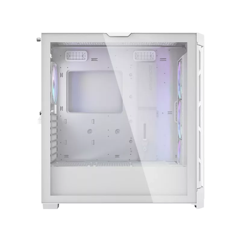 COUGAR Midi-Tower-Gehäuse Duoface Pro ARGB, Weiß, Midi-Tower, PC, Weiß, ATX, EATX, micro ATX, Mini-ITX, SSI CEB, Metall, Nylon, gehärtetes Glas, Multi