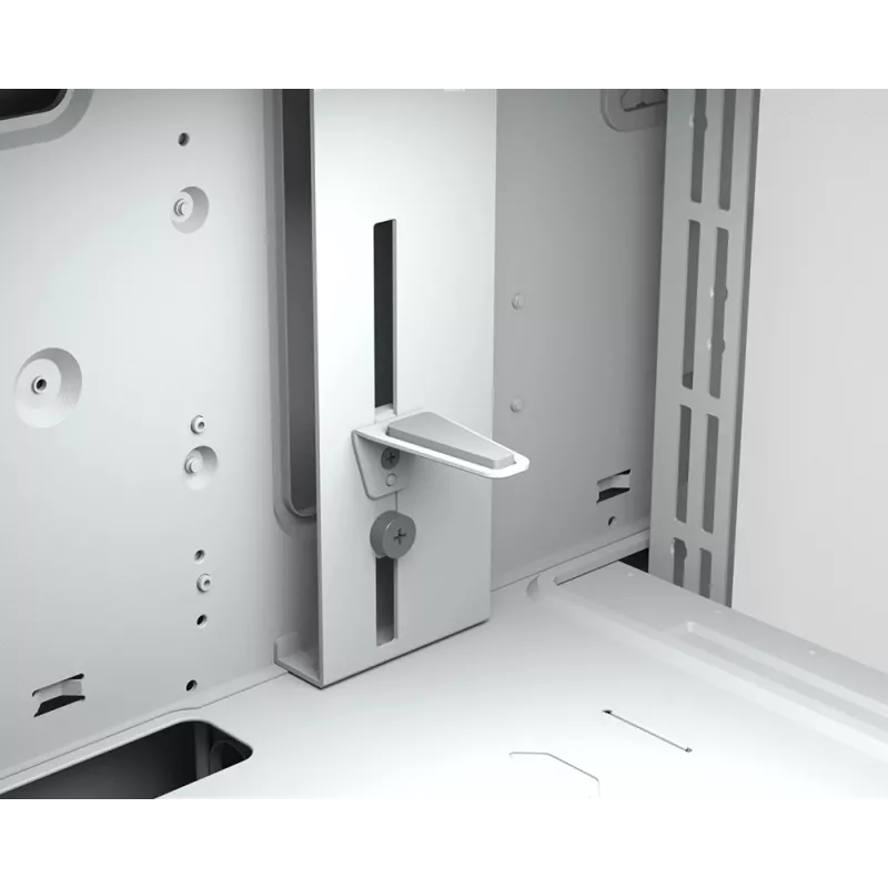 COUGAR Midi-Tower-Gehäuse Duoface Pro ARGB, Weiß, Midi-Tower, PC, Weiß, ATX, EATX, micro ATX, Mini-ITX, SSI CEB, Metall, Nylon, gehärtetes Glas, Multi