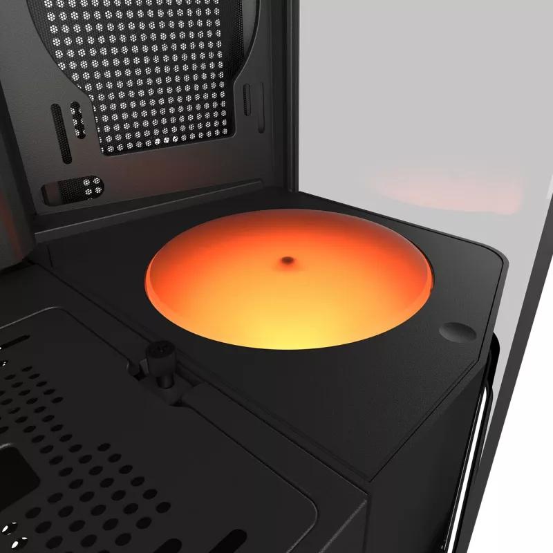 Computergehäuse COUGAR FV270 ARGB Midi-Tower Schwarz