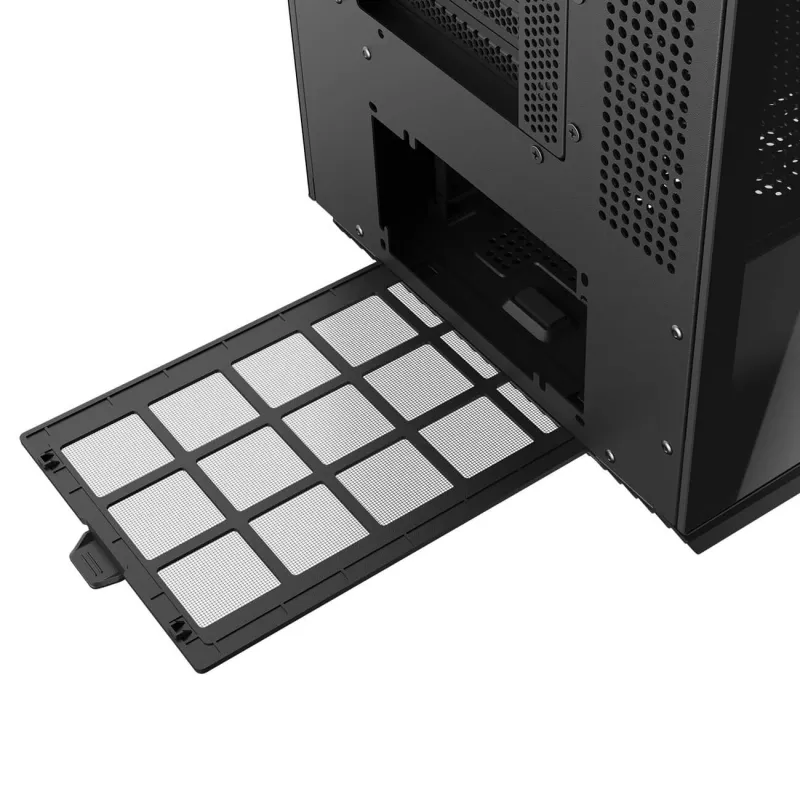 Computergehäuse COUGAR FV270 ARGB Midi-Tower Schwarz